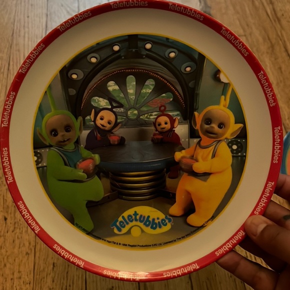 Dining Vintage Teletubbies Plate Poshmark